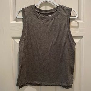 Women’s DSG Cropped Workout Top Gray SZ L